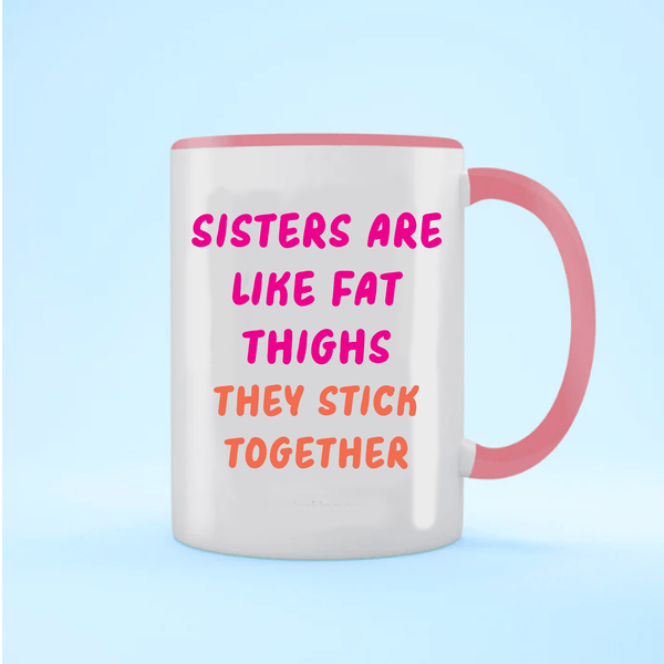 Funny Sister mug – Cheeky Zebra