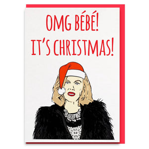 Moria Schitt's Creek Christmas card
