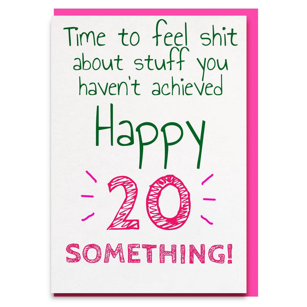 Funny 26th birthday card – Cheeky Zebra