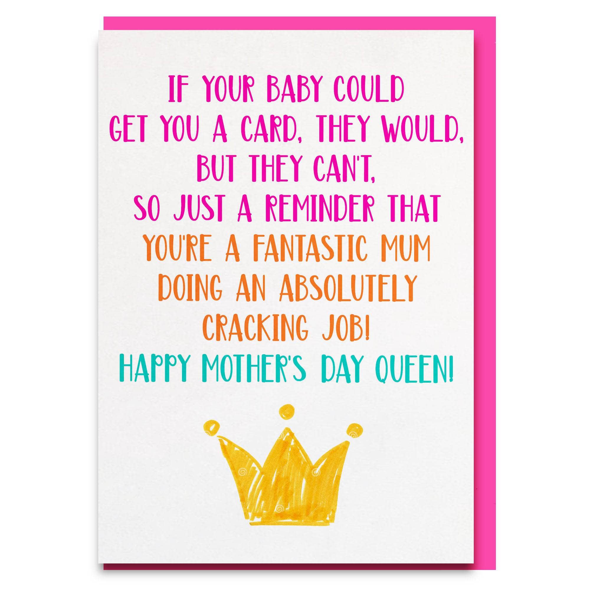 Mother's day card for friend 