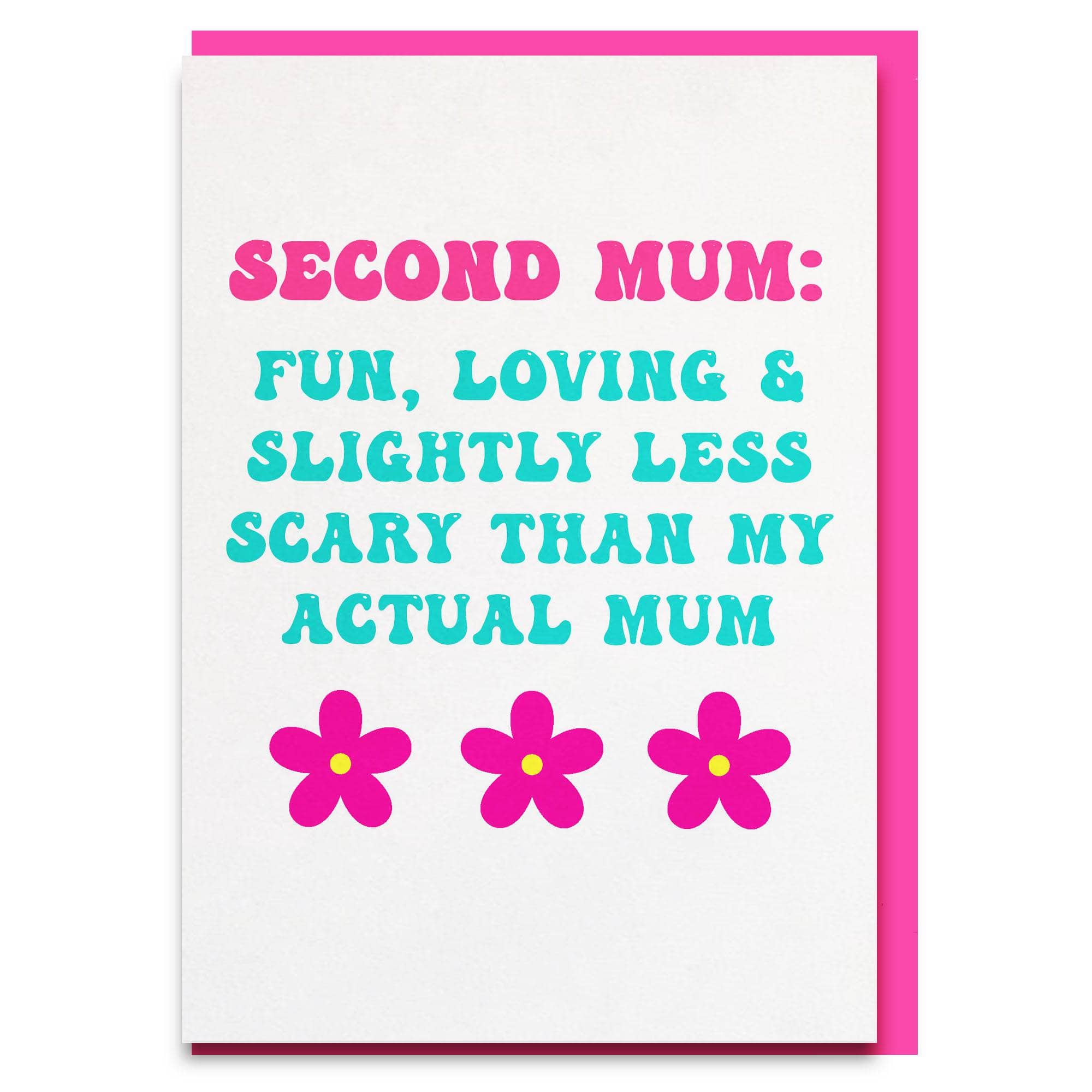 second mum mothers day card