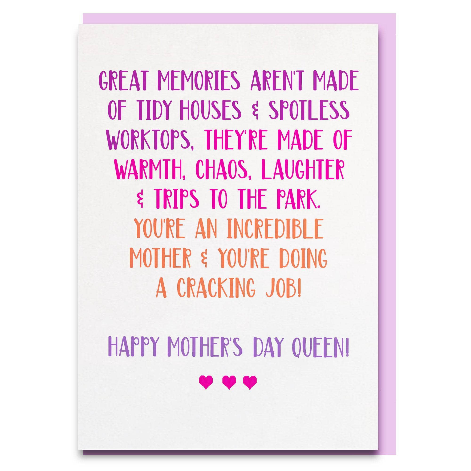 mothers day card for friend 