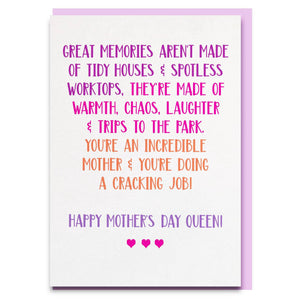 mothers day card for friend 