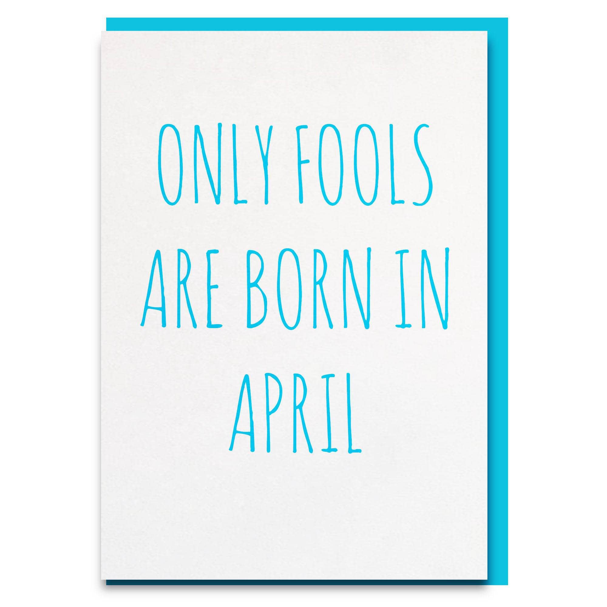 Only fools april