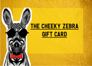 Cheeky Zebra gift card
