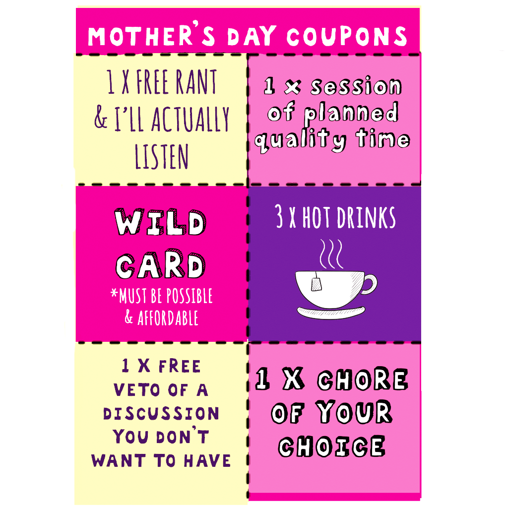 NEW! Mother's Day Coupons!