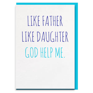 funny fathers day card