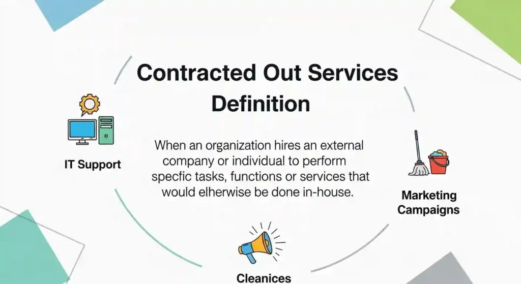 Contracted Out Services Definition
