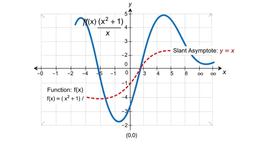 how to find slant asymptotes