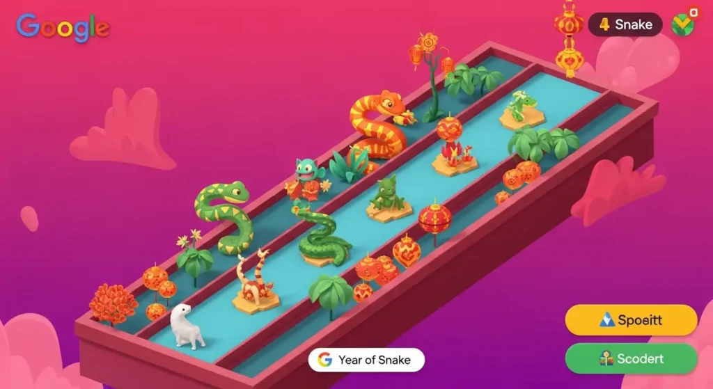 Year of the Snake Google Game_ How to Play and Win Big